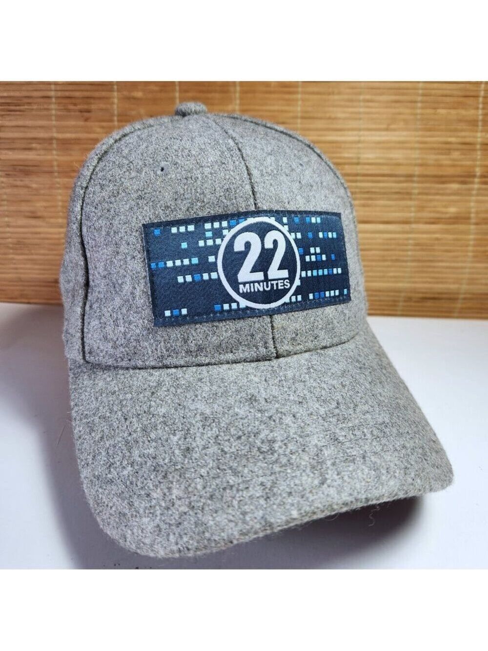 This Hour Has 22 Minutes Wool Baseball Hat Nisse Caps 6 Panel Leather Strap